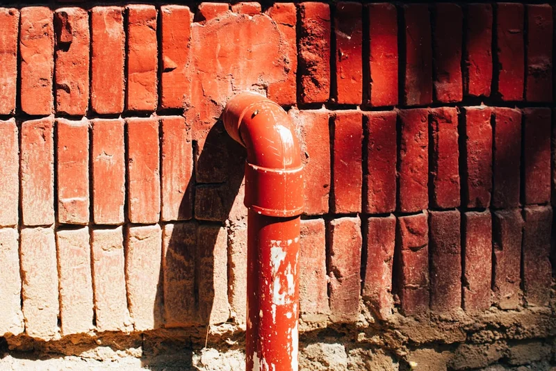 Red bricks and a Red pipe